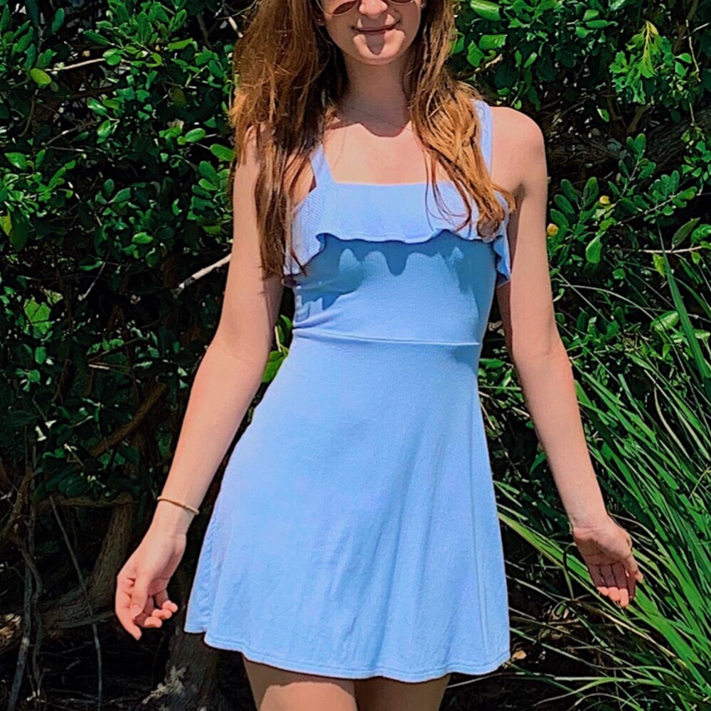 Forever 21 blue sundress